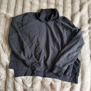 Black lululemon softstreme sweatshirt